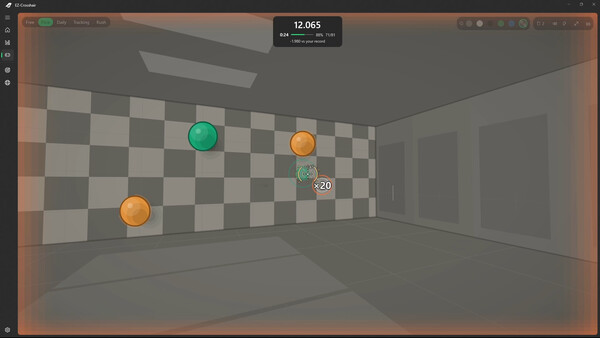 EZ-Crosshair — Custom Crosshair Overlay & Aim Trainer screenshot 1