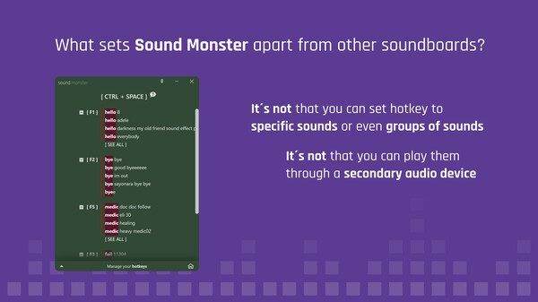 Sound Monster Soundboard screenshot 1