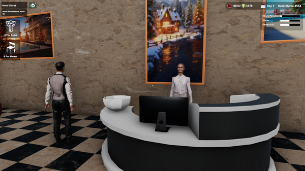 Hotel Simulator 2024 screenshot 1