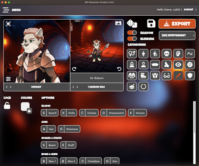 8D Character Creator screenshot 5
