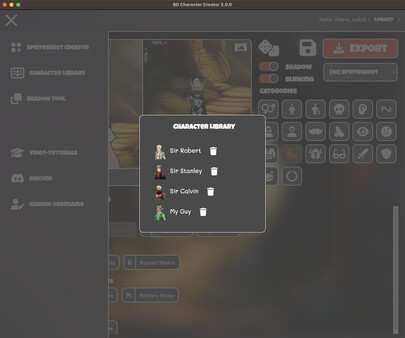 8D Character Creator screenshot 3