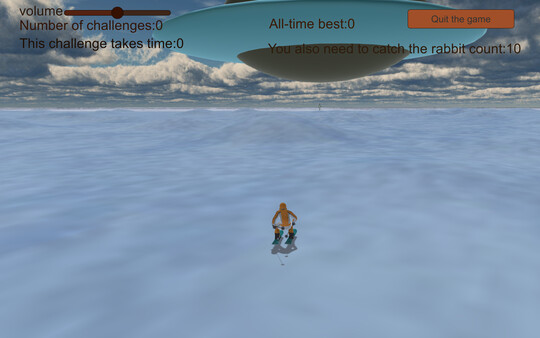 Chasing rabbits in snow screenshot 3