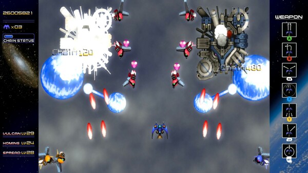 Radiant Silvergun screenshot 1