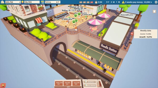 City Noodle Shop Simulator screenshot 6