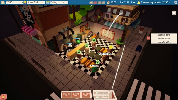 City Noodle Shop Simulator screenshot 2