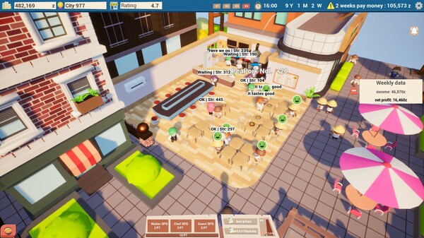 City Noodle Shop Simulator screenshot 4