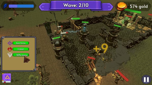 Defence of the Arcane Realms screenshot 1
