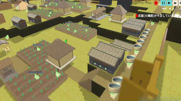 Sengoku Voxel Castle With Zundamon screenshot 4