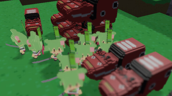 Sengoku Voxel Castle With Zundamon screenshot 7