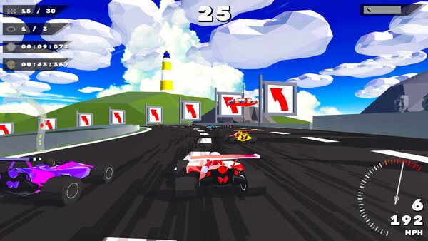 SPGP Super Polygon Grand Prix screenshot 1