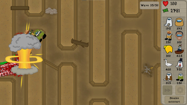 Amogus TD 2 - Defense of the Sus screenshot 5