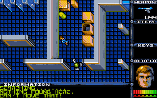 Attack of the PETSCII Robots (DOS) screenshot 2