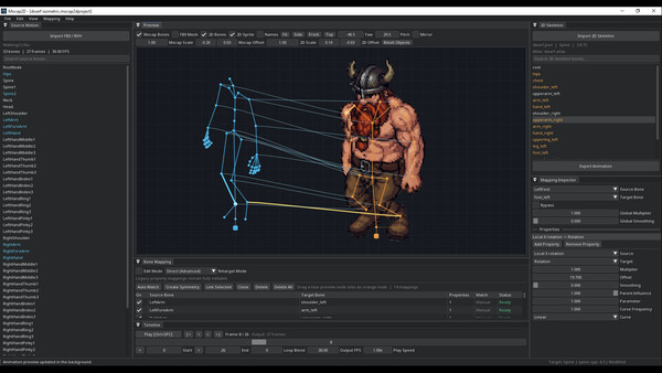 Mocap2D screenshot 2