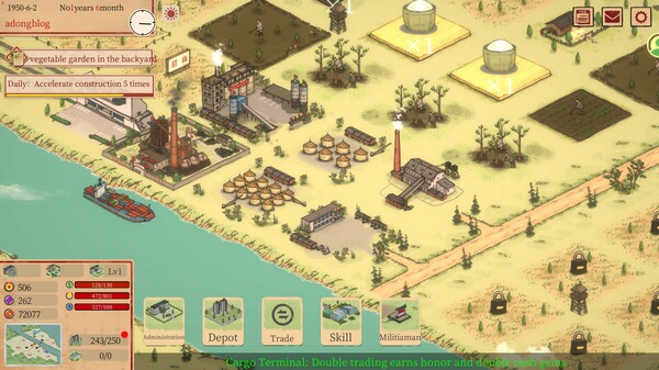 Sunny village screenshot 1