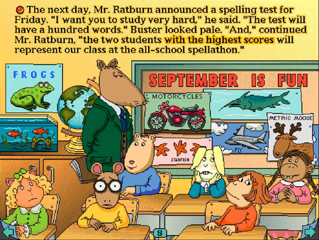 Arthur's Teacher Trouble screenshot 2