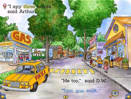 Arthur's Reading Race screenshot 3
