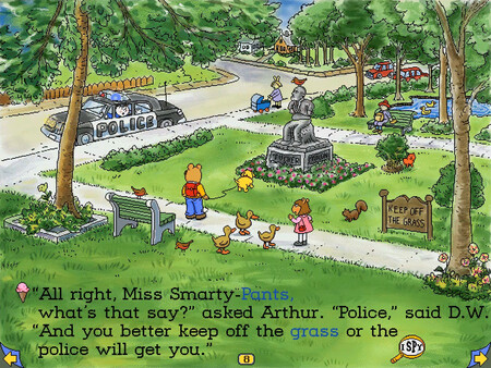 Arthur's Reading Race screenshot 5