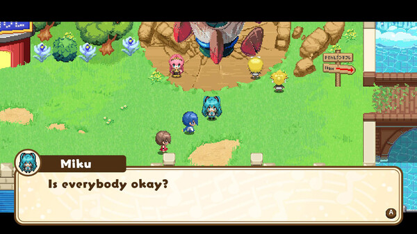 Hatsune Miku - The Planet Of Wonder And Fragments Of Wishes screenshot 2