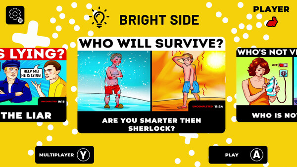 Bright Side: Riddles and Puzzles screenshot 1