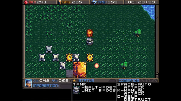 Planet X3 (DOS) screenshot 1