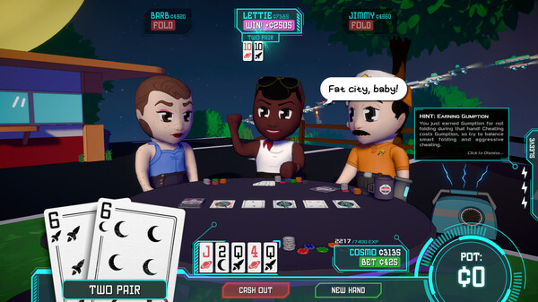 Cosmo Cheats at Poker screenshot 3