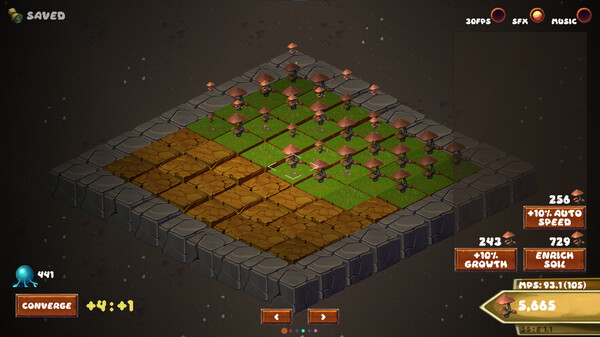 Fungal Colony Simulator screenshot 1