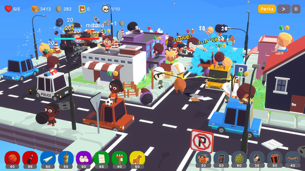 Kooky Kids Fort Defense screenshot 1