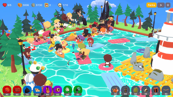 Kooky Kids Fort Defense screenshot 2