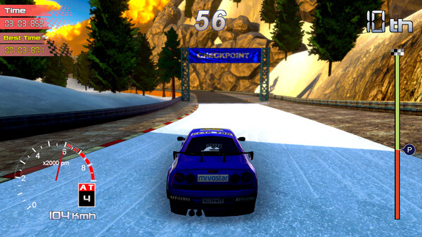 Rally Rock 'N Racing screenshot 1