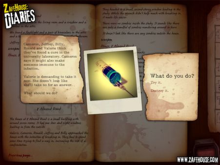 Zafehouse: Diaries screenshot 8