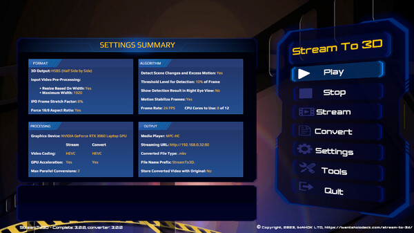 Stream to 3D screenshot 1