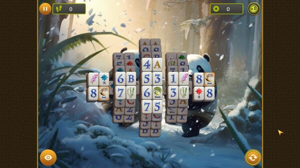 Panda Choice Mahjong screenshot 2
