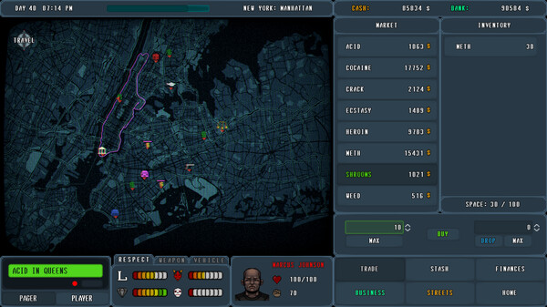 PUSHER - Drug Tycoon screenshot 1