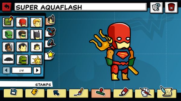 Scribblenauts Unmasked: A DC Comics Adventure screenshot 7