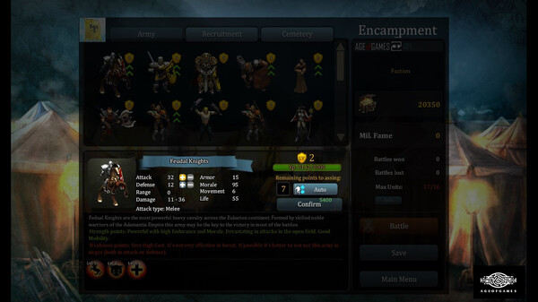 Fantasy Kommander: Eukarion Wars screenshot 5