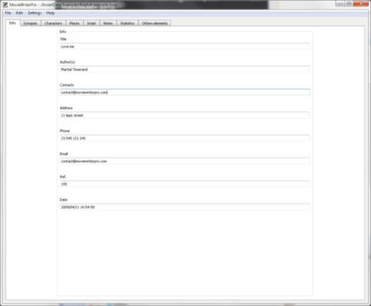 MovieWriterPro screenshot 4