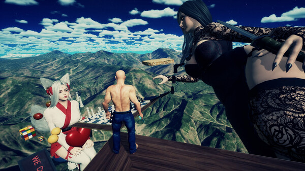 Bald Man Climbs Up screenshot 2