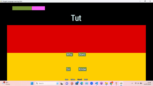 Polyglot Language Learning Quiz screenshot 2