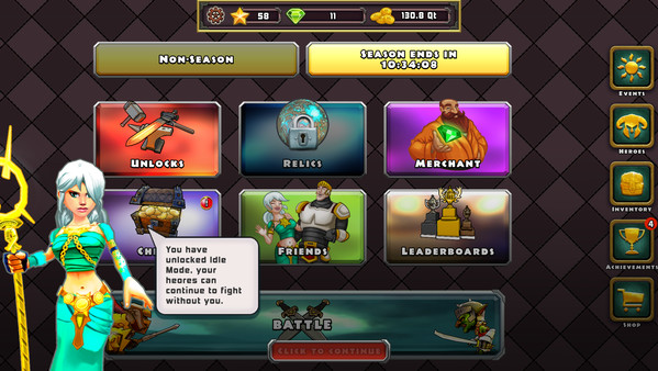 Heroes of Havoc: Idle Adventures screenshot 2