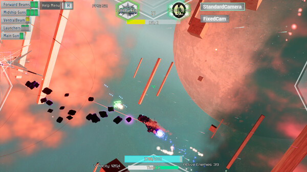 Galactic Warship screenshot 1