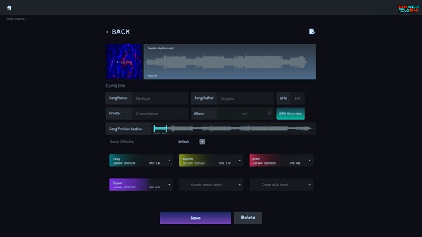 Dance Dash Beatmap Editor screenshot 7