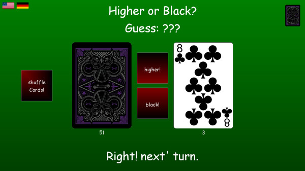 Higher or Black screenshot 4