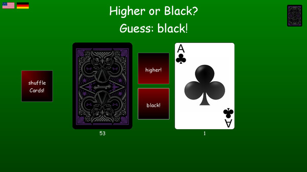 Higher or Black screenshot 3