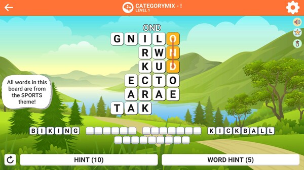 Square Word: Back to Work screenshot 1