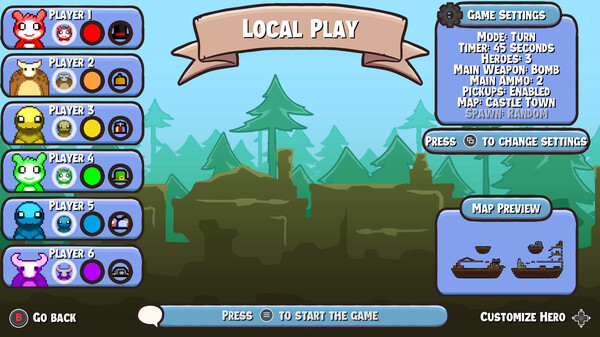 Launcher Heroes screenshot 5