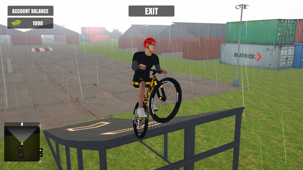 Dirt Bicycle Rider Simulator screenshot 1