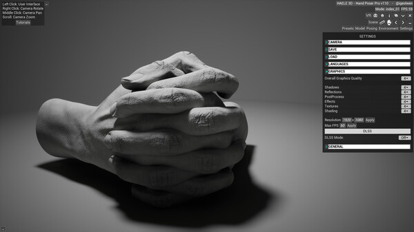 HAELE 3D - Hand Poses Pro - Drawing References screenshot 6