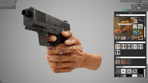 HAELE 3D - Hand Poses Pro - Drawing References screenshot 9