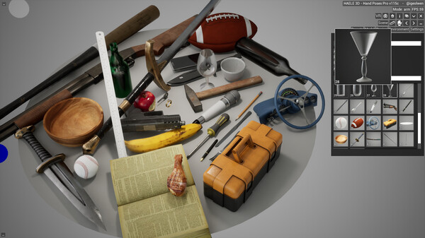 HAELE 3D - Hand Poses Pro - Drawing References screenshot 3