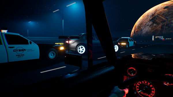 Cyber Space Driver screenshot 11